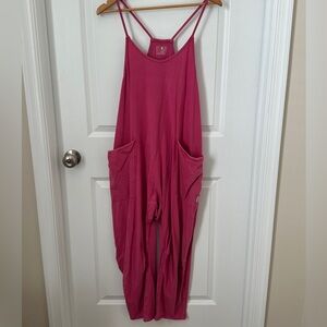 Free People Hot Shot Jumpsuit - XS
